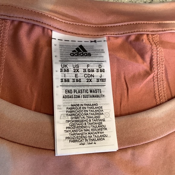 Adidas Pullover Top Size 2X Excellent Condition Active - Picture 5 of 10